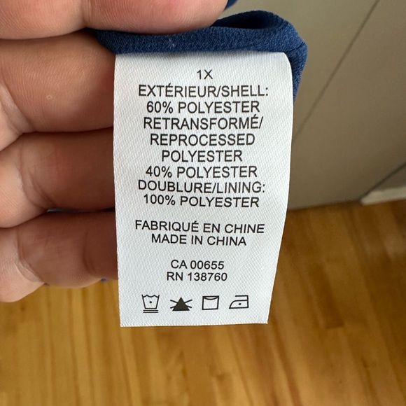 Responsible, Sleeveless Pleated Dress - Addition Elle / 1X - Picture 3 of 9